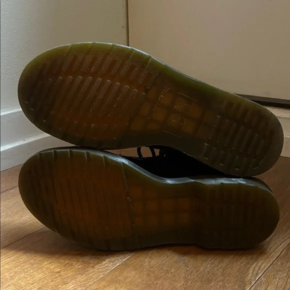 Dr. Martens Black Patent Combat Boots - Picture 6 of 7